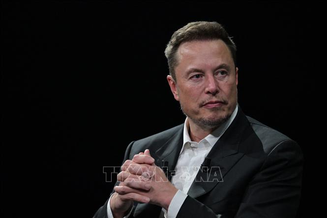 Tỷ phú Elon Musk. (Ảnh: AFP/TTXVN) Media